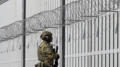 Солдат на польско-беларусской границе. Снимок носит иллюстративный характер. Озераны Мале, Польша, 4 июля 2025 года