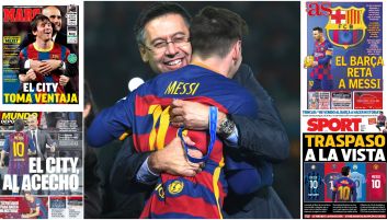 Josep Maria Bartomeu (L) i Leo Messi spotkają się w sądzie? (fot. Getty/TVP) "A więc wojna!". Barcelona oczekuje 700 milionów euro za Leo Messiego