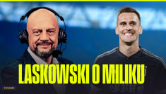 Jacek Laskowski, Arkadiusz Milik (fot. Getty/TVP Sport)