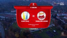 Olimpia Elbląg – Chojniczanka. Piłka nożna, 2. liga, 17. kolejka (fot. TVP SPORT)