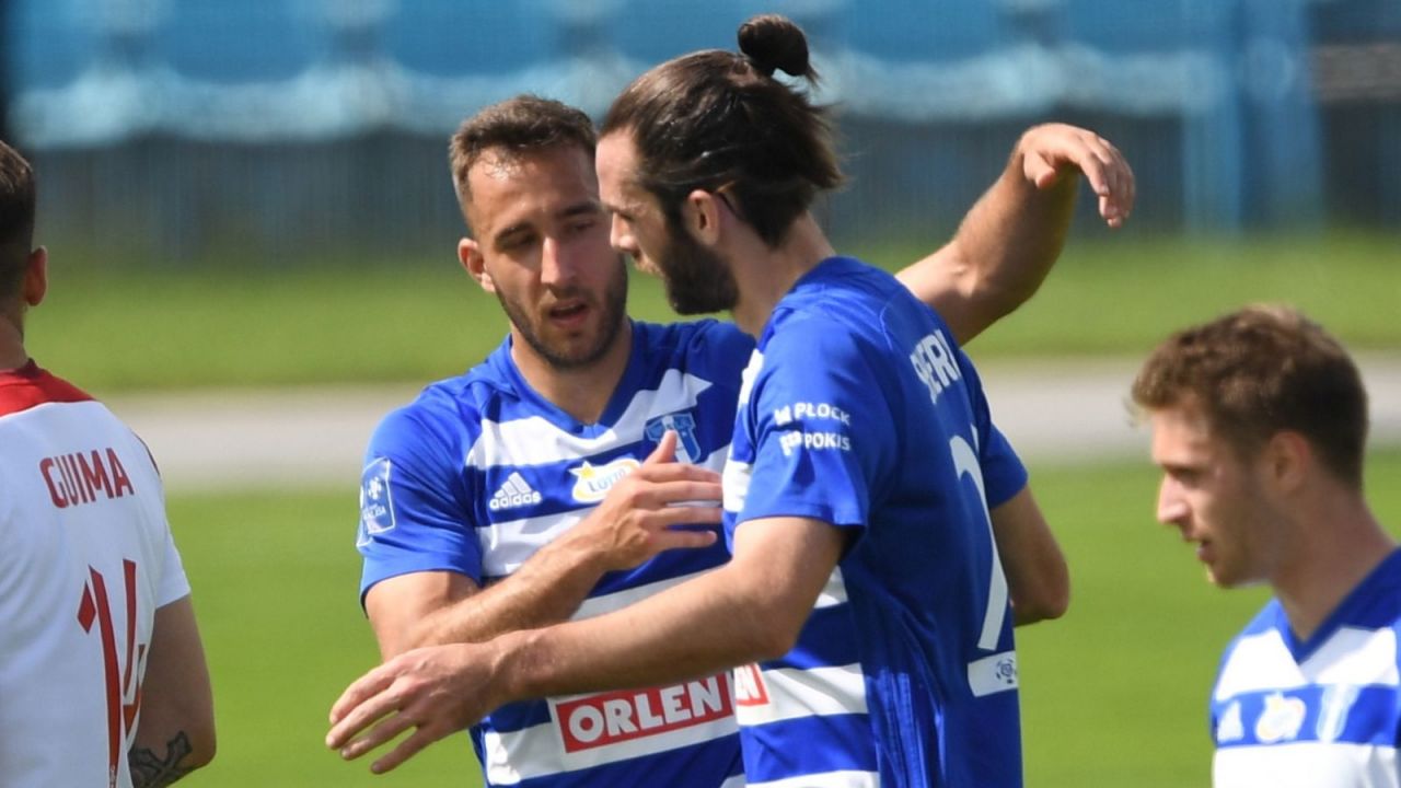 Cillian Sheridan i Angel Cabezali (fot. PAP/Piotr Nowak)