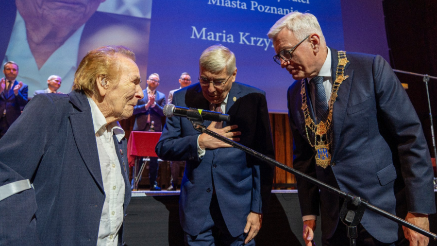 Święto Poznania, Honorowy Obywatel Miasta Poznania, Maria Krzyżańska, Zasłużeni dla Poznania (fot. UM Poznań)