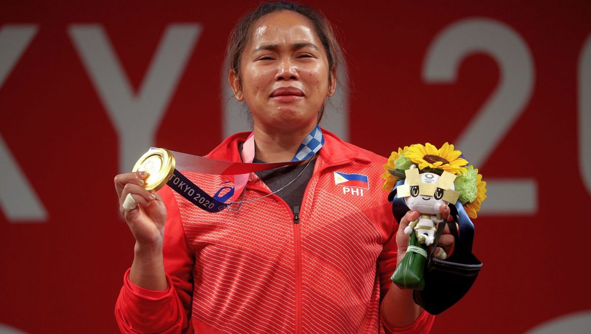 Hidilyn Diaz (fot. Getty) Tokio 2020. Podnoszenie ciężarów. Filipinka Hidilyn Diaz najlepsza w kat. 55 kg