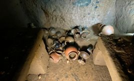 The tomb is located around 70km northwest of Rome. Photo: Jerolyn Morrison/Baylor University