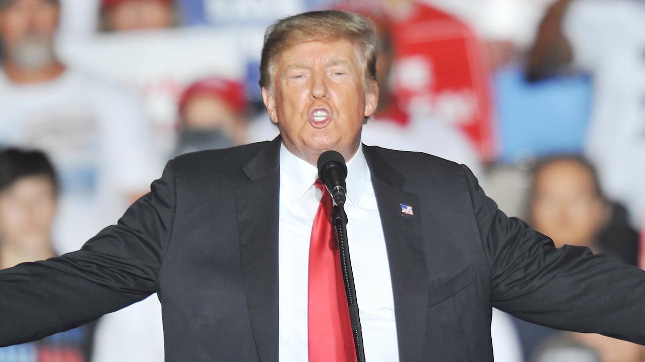 Były prezydent USA Donald Trump (fot. PAP/EPA/STEVE POPE) Były prezydent USA Donald Trump (fot. PAP/EPA/STEVE POPE)