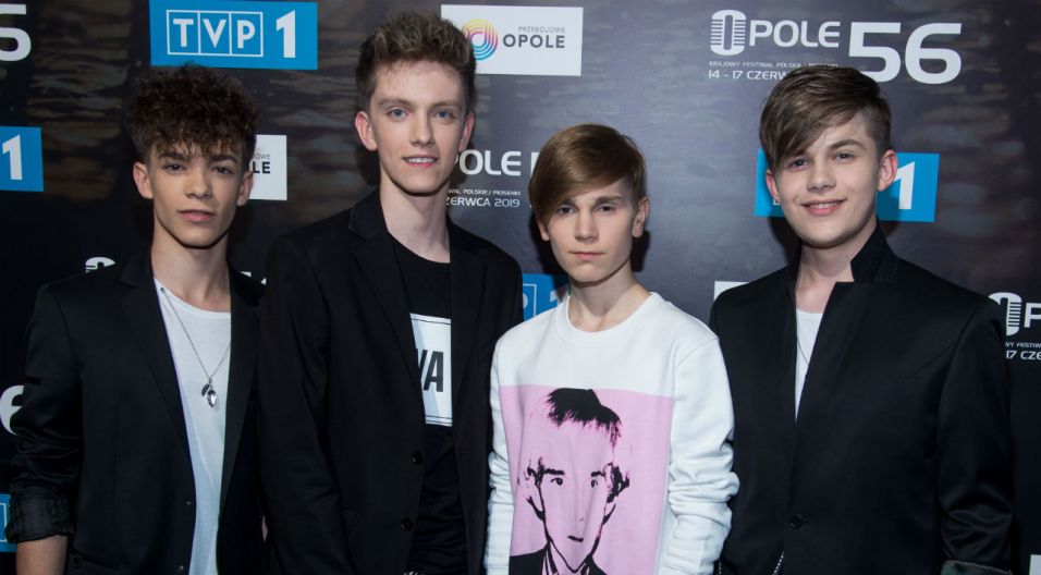 W tym roku o nagrodę im. Karola Musioła zawalczą: zespół 4Dreamers z piosenką „Słowa na pół”. Chłopaki znani są z programu „The Voice Kids” (fot. J. Bogacz/TVP)