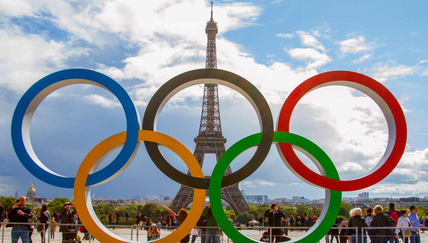 Igrzyska olimpijskie odbędą się w Paryżu w 2024 roku (fot. Nicolas Briquet/SOPA Images/LightRocket via Getty Images)