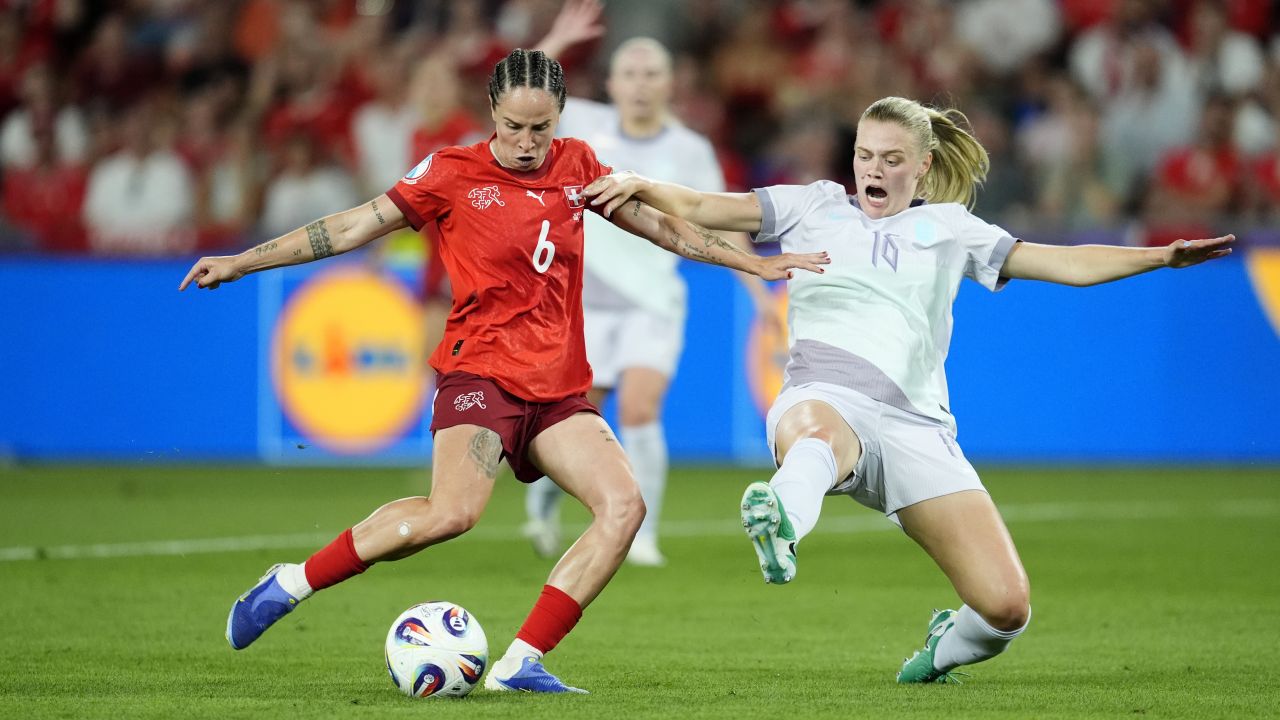 Kadr z meczu Szwajcaria – Norwegia (fot. Getty Images)