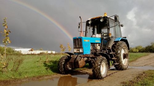 Belarusian tractor MTZ. Photo: tradicia-k.ru