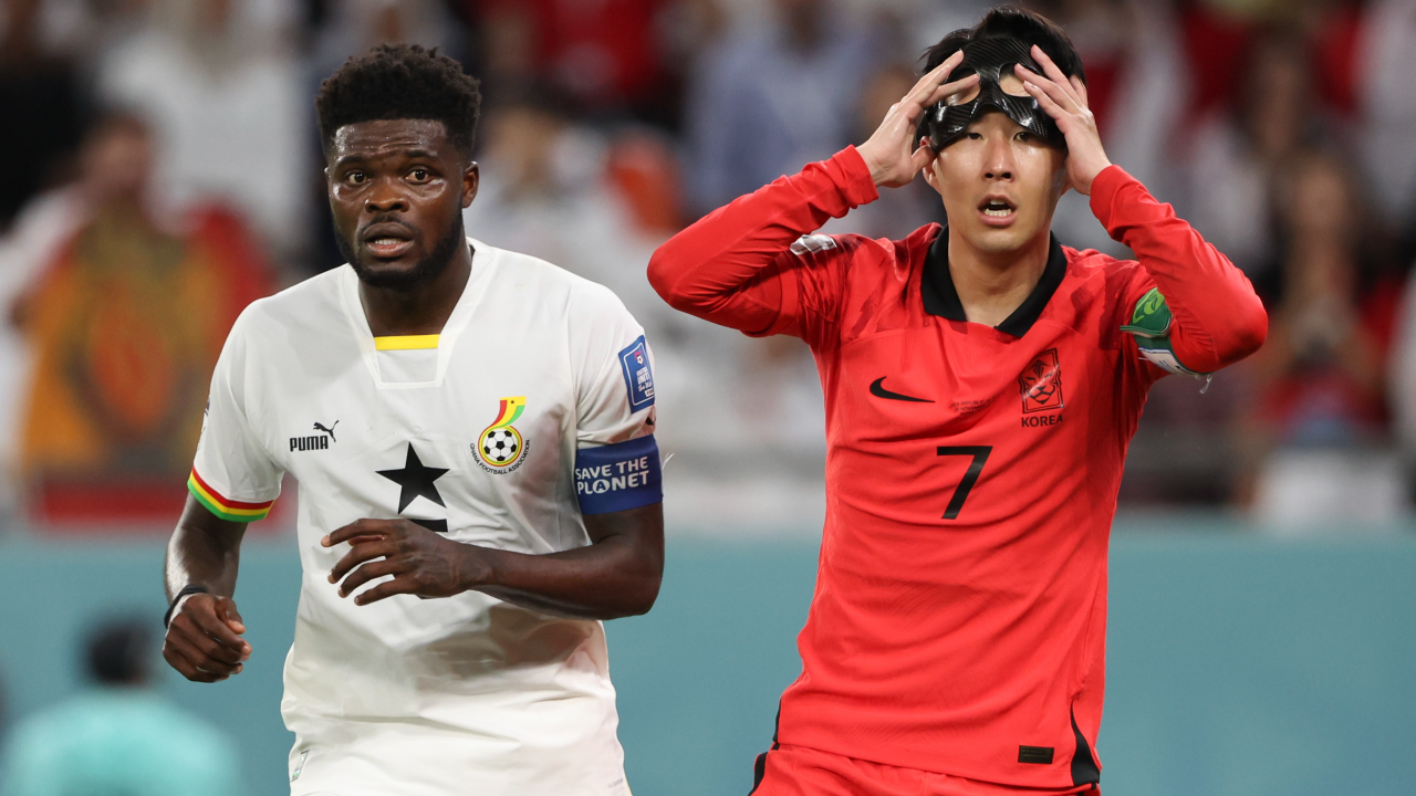 Thomas Partey i Heung-Min Son (fot. Getty)