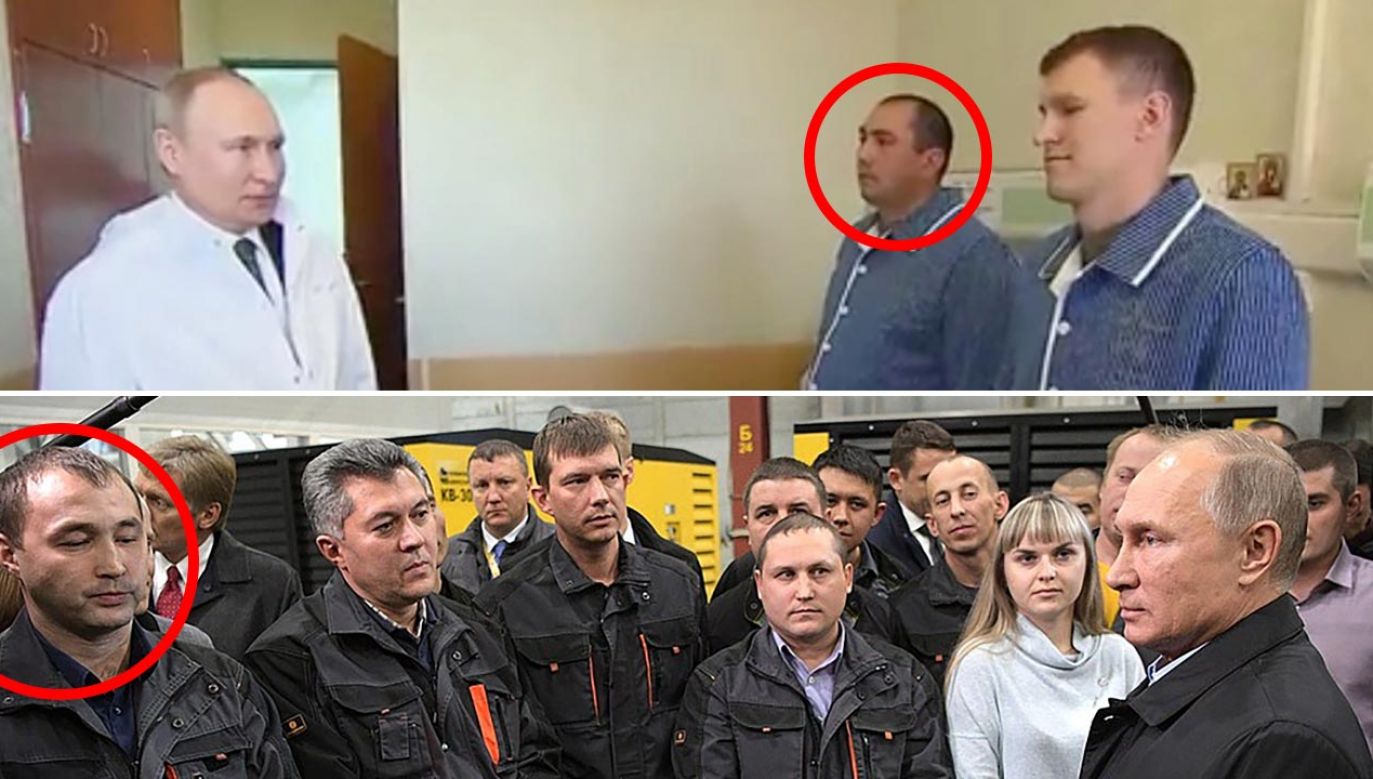 Ten sam mężczyzna w różnych rolach na spotkaniach z Władimirem Putinem? (fot. kremlin.ru)
