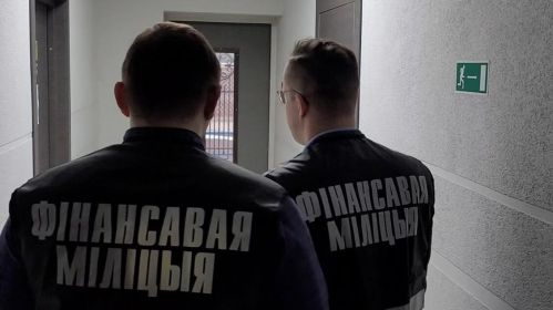 Прадстаўнікі Дэпартаменту фінансавых расследаванняў. Здымак мае ілюстрацыйны характар. Крыніца: pozirk.online