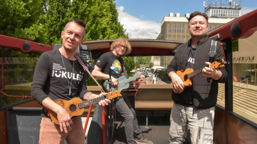 Cały Poznań Ukulele, plac Wolności w Poznaniu (fot. UM Poznań)