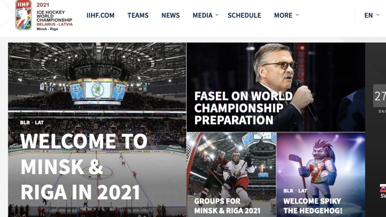 O przyznaniu Mińskowi praw do organizacji mistrzostw zdecydował IIHF (fot. IIHF) O przyznaniu Mińskowi praw do organizacji mistrzostw zdecydował IIHF (fot. IIHF)