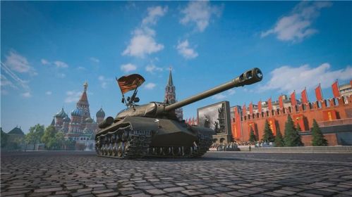 Tank on Red Square in Moscow. Illustrative photo: lesta.ru