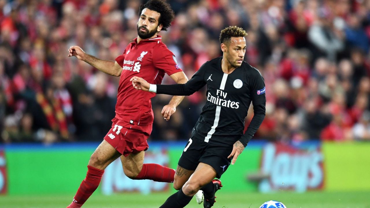 Mohamed Salah i Neymar (fot. Getty Images)