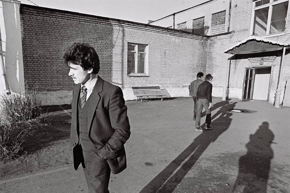 Анатоль Лябедзька ў 1990 годзе, калі ўпершыню быў абраны ў Вярхоўны Савет. (Фота: з архіву суразмоўцы)