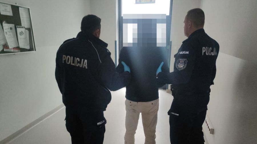 Piła. Deportacja 37-latka. Zauważył go mieszkaniec osiedla Zamość (fot. KPP Kościan zdj. ilust.)