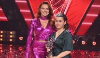 Wygraną w 7. edycji „The Voice Kids” wyśpiewała sobie Michell Siwak z drużyny Nataszy Urbańskiej (fot. Jan Bogacz/TVP)