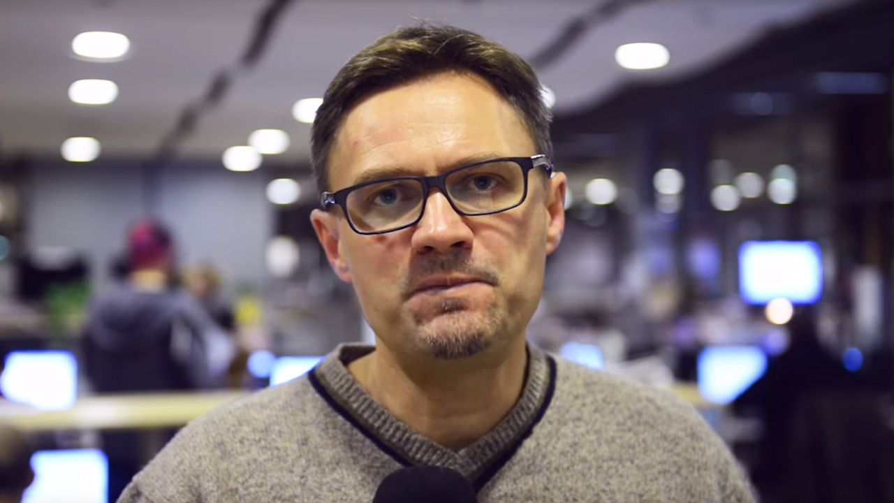 Publicysta „Gazety Wyborczej” Paweł Wroński (fot. YouTube/Gazeta Wyborcza) Publicysta „Gazety Wyborczej” Paweł Wroński (fot. YouTube/Gazeta Wyborcza)