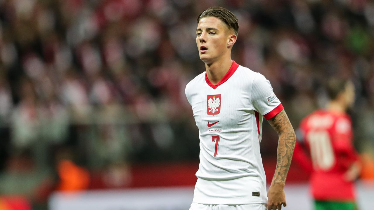 Kacper Urbański, Piotr Zieliński i Adam Buksa (fot. Getty Images)