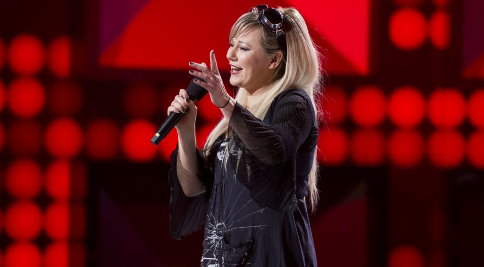 Dominika Boon 26 lat temu wygrała odcinek „Szansy…” z piosenkami Maryli Rodowicz. Jak jej poszło tym razem? Wykonała „Wznieść serce nad zło (fot. TVP)