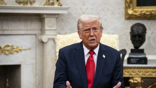 Прэзідэнт ЗША Доналд Трамп дае інтэрв’ю «Fox News»