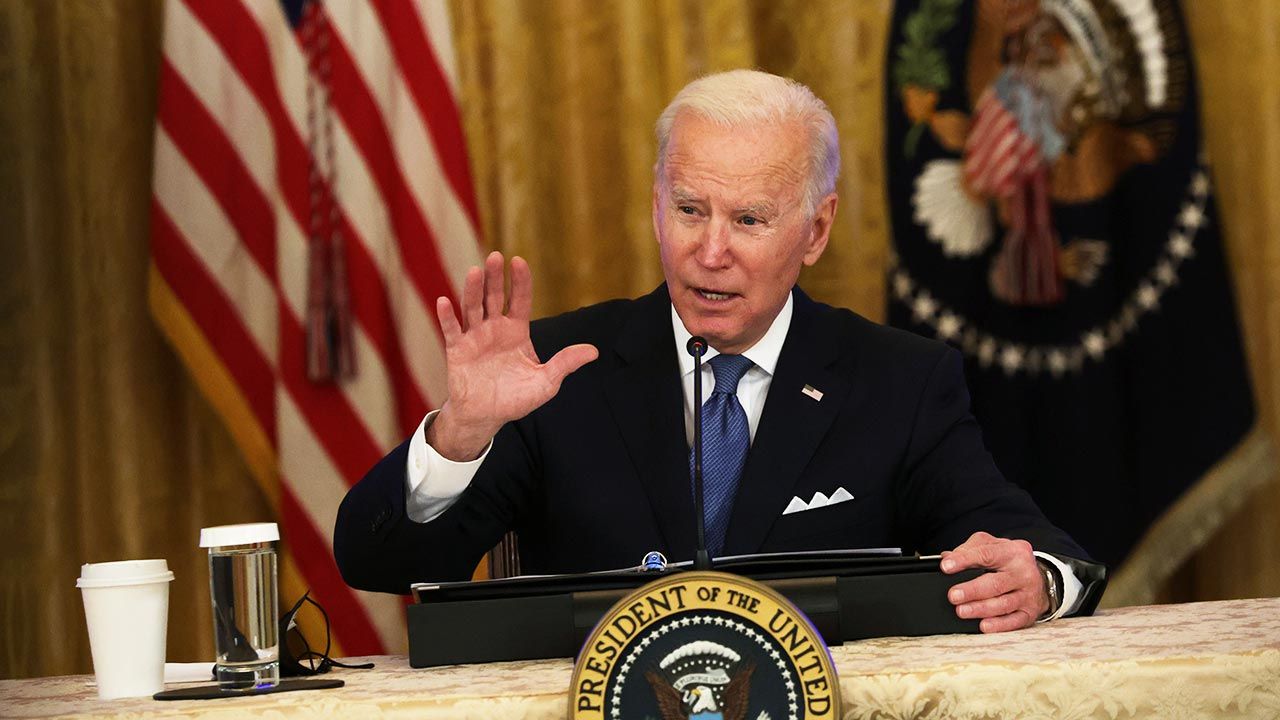 Joe Biden (fot. Alex Wong/Getty Images)