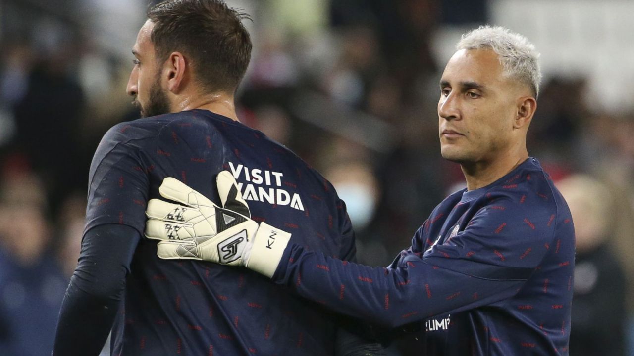 Gianluigi Donnarumma i Keylor Navas (fot. Getty Images)