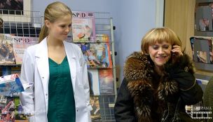 Krystyna Sienkiewicz w Leśnej Górze