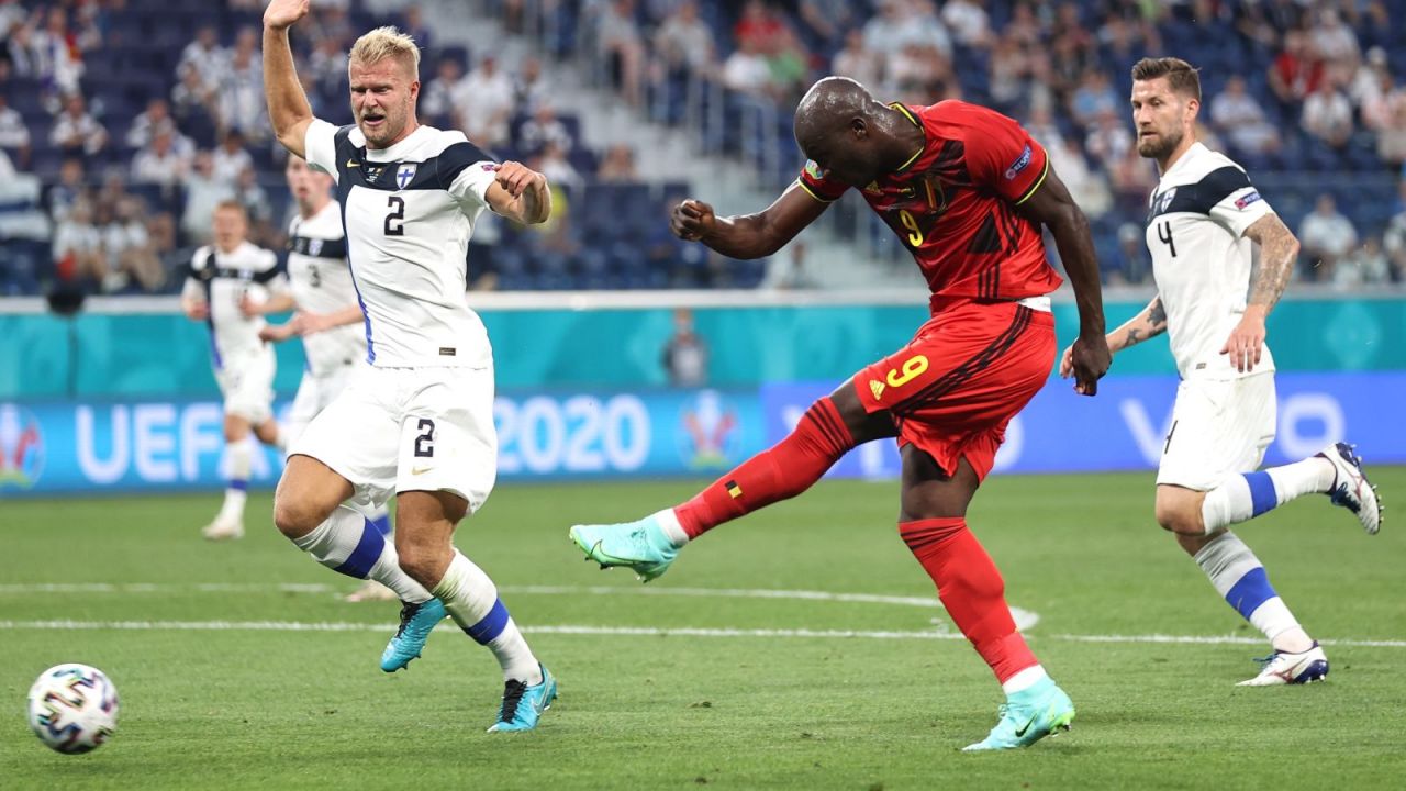 Euro 2020: skrót meczu Belgia – Finlandia w Sankt Petersburgu