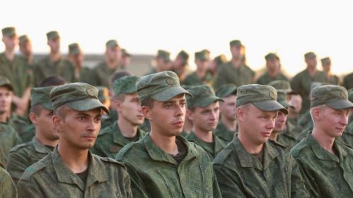 Belarusian military personnel attend a concert during the exercise at the Ashuluk training ground in Russia. Ashuluk Training Ground, Russia. August 21, 2024. Illustrative photo: Artem Berasten / Vayar / Ministry of Defense of the Republic of Belarus / Telegram