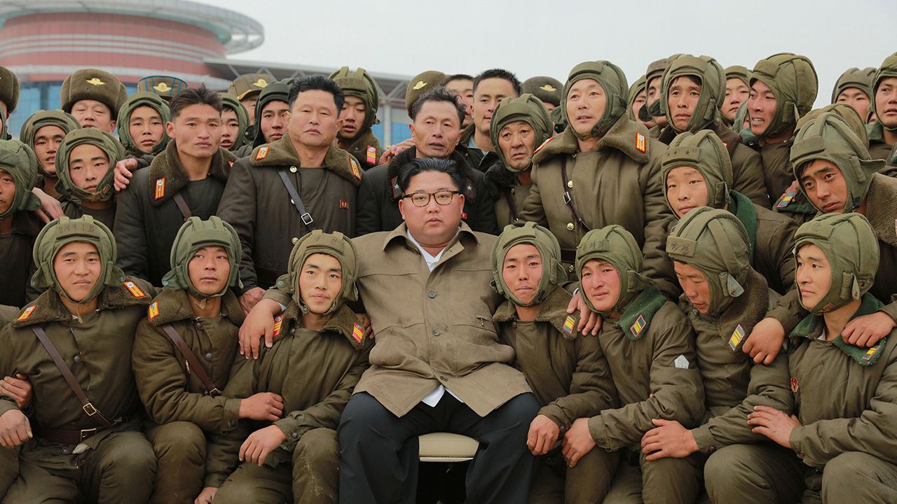 Kim Dzong Un mówił, że chodzi o poprawę gotowości bojowej (fot. PAP/EPA/KCNA) Kim Dzong Un mówił, że chodzi o poprawę gotowości bojowej (fot. PAP/EPA/KCNA)