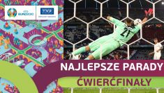 Euro 2020 – najlepsze parady bramkarzy w ćwierćfinałach (fot. TVP/Getty)