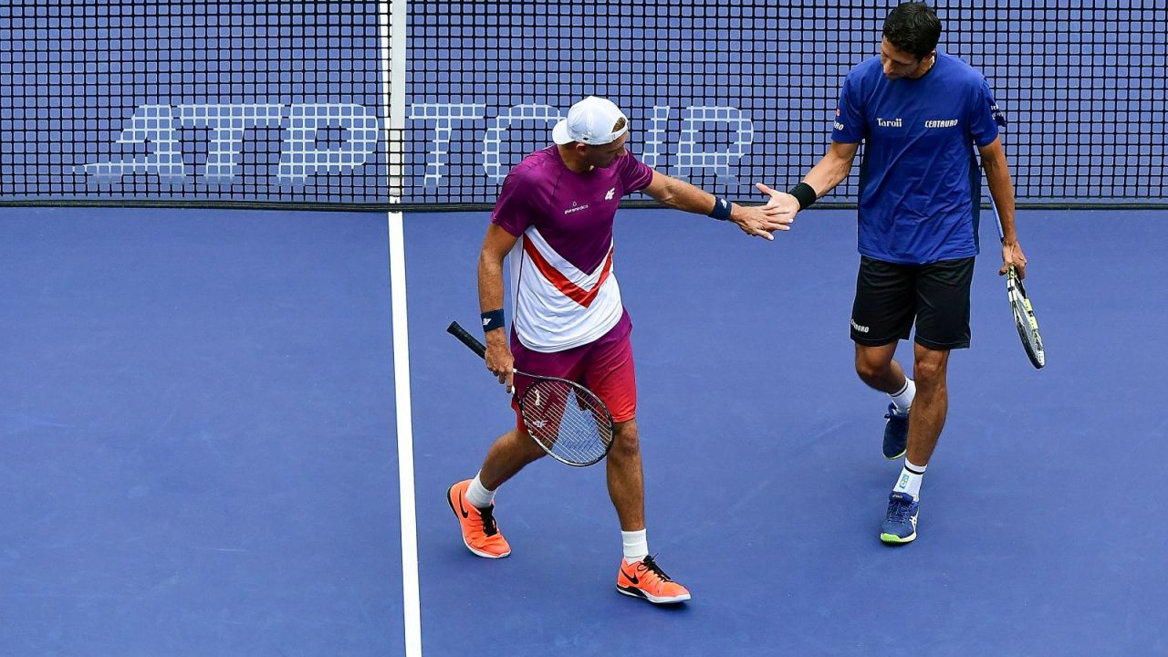 Łukasz Kubot (L) i Marcelo Melo (fot. Getty)