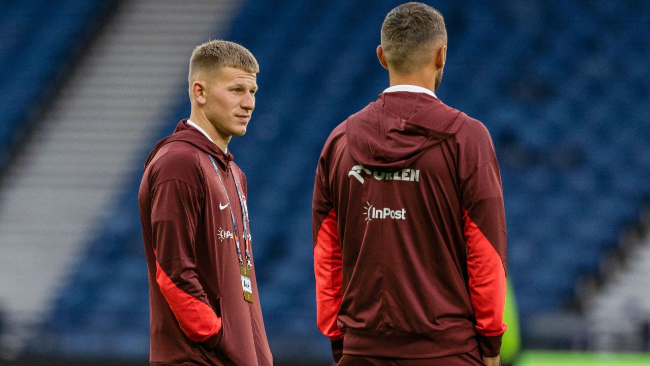 Mateusz Bogusz zadebiutował w reprezentacji Polski w meczu z Chorwacją (fot. PAP)