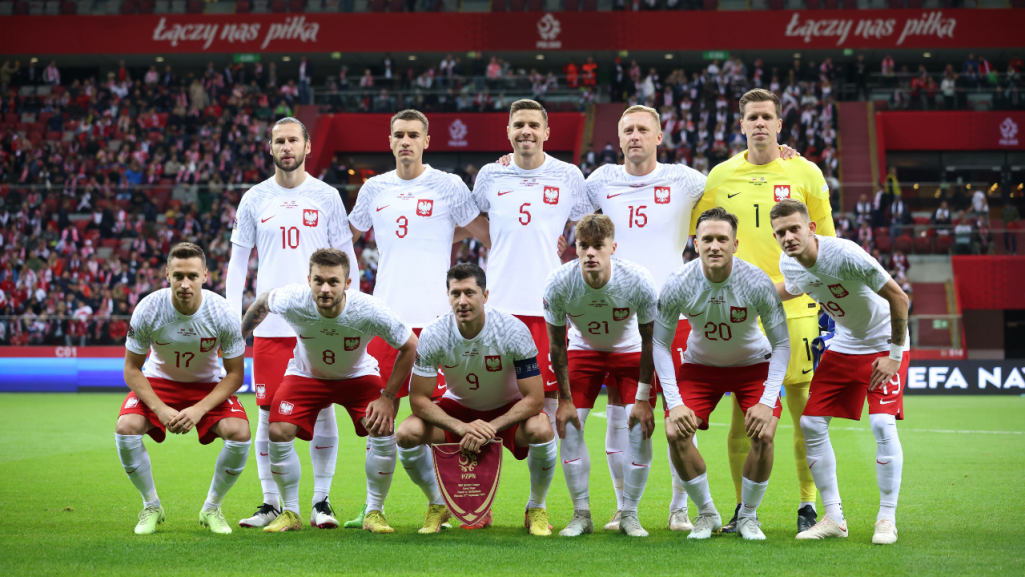 Na zdjęciu reprezentacja Polski przed ostatnim przedmundialowym meczem o punkty z Holandią (fot. PAP/ Leszek Szymański)