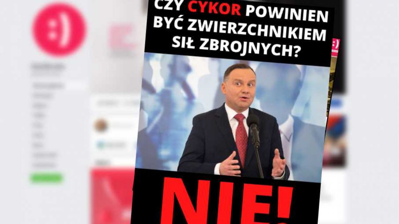 Sokzburaka atakuje między innymi prezydenta Andrzeja Dudę (fot. FB/Sokzburaka)