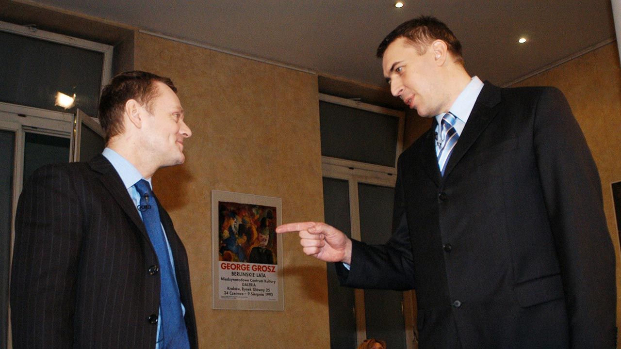 Donald Tusk (L) i Roman Giertych (fot. PAP/Jacek Bednarczyk) Donald Tusk (L) i Roman Giertych (fot. PAP/Jacek Bednarczyk)