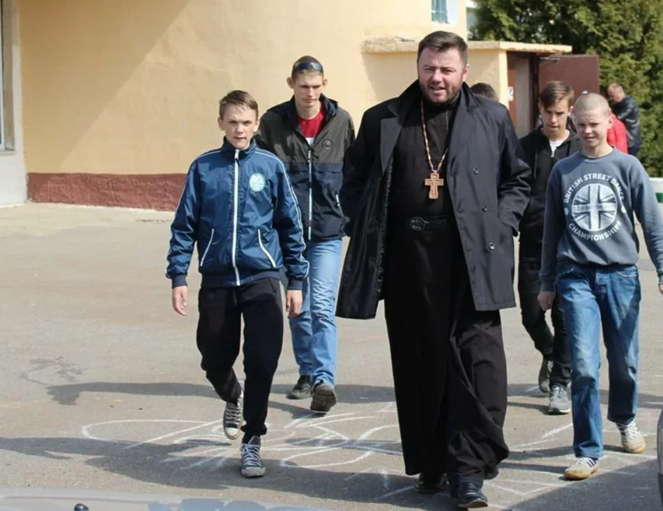 Святар Ігар Кавальчук. (Фота: christianvision / Telegram)