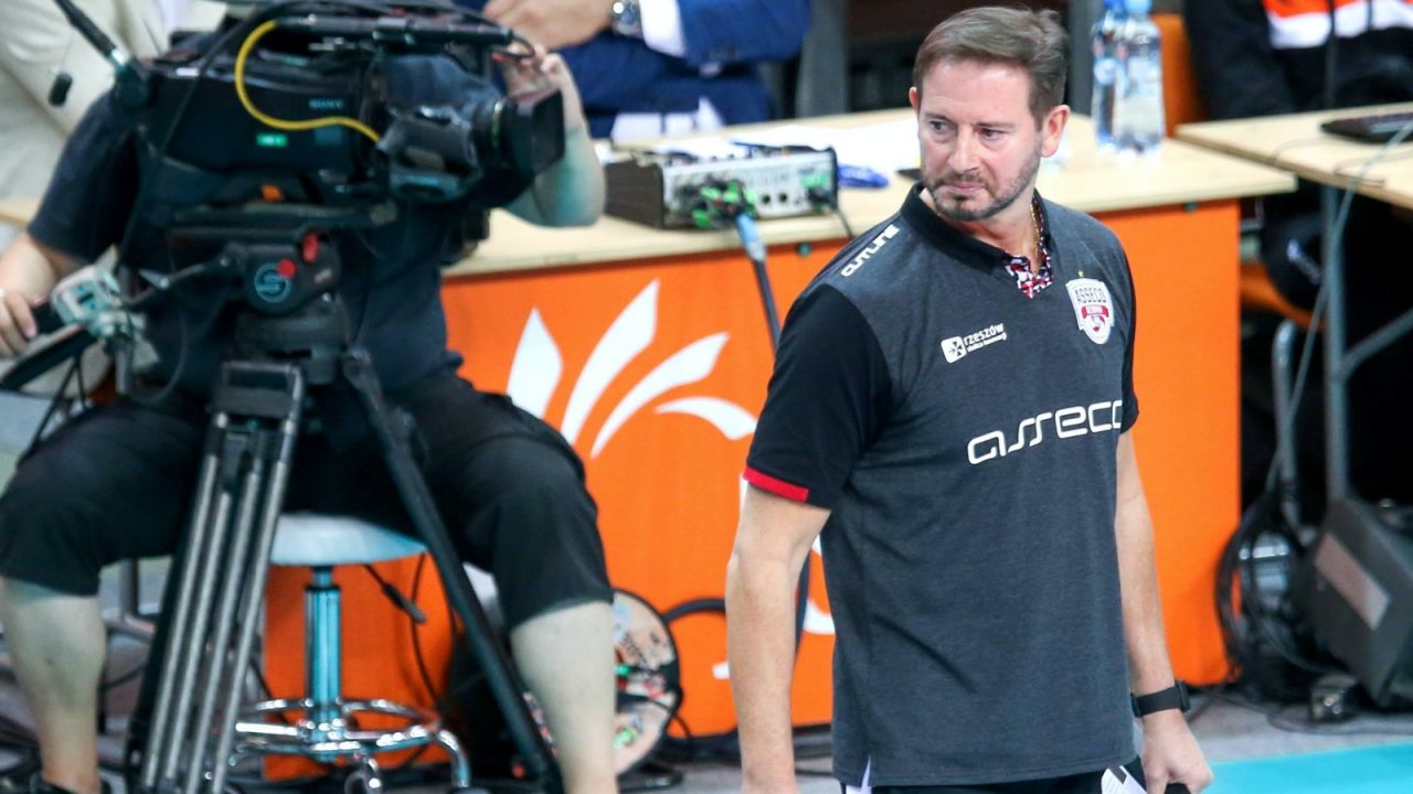 Alberto Giuliani jest trenerem Asseco Resovii Rzeszów