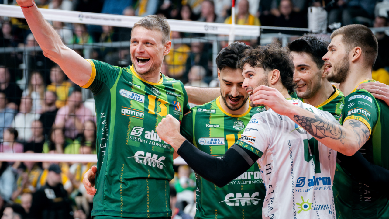 Siatkarze Aluronu CMC Warty Zawiercie (fot. Getty)