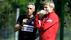 Paulo Sousa i Zbigniew Boniek (fot. PAP)
