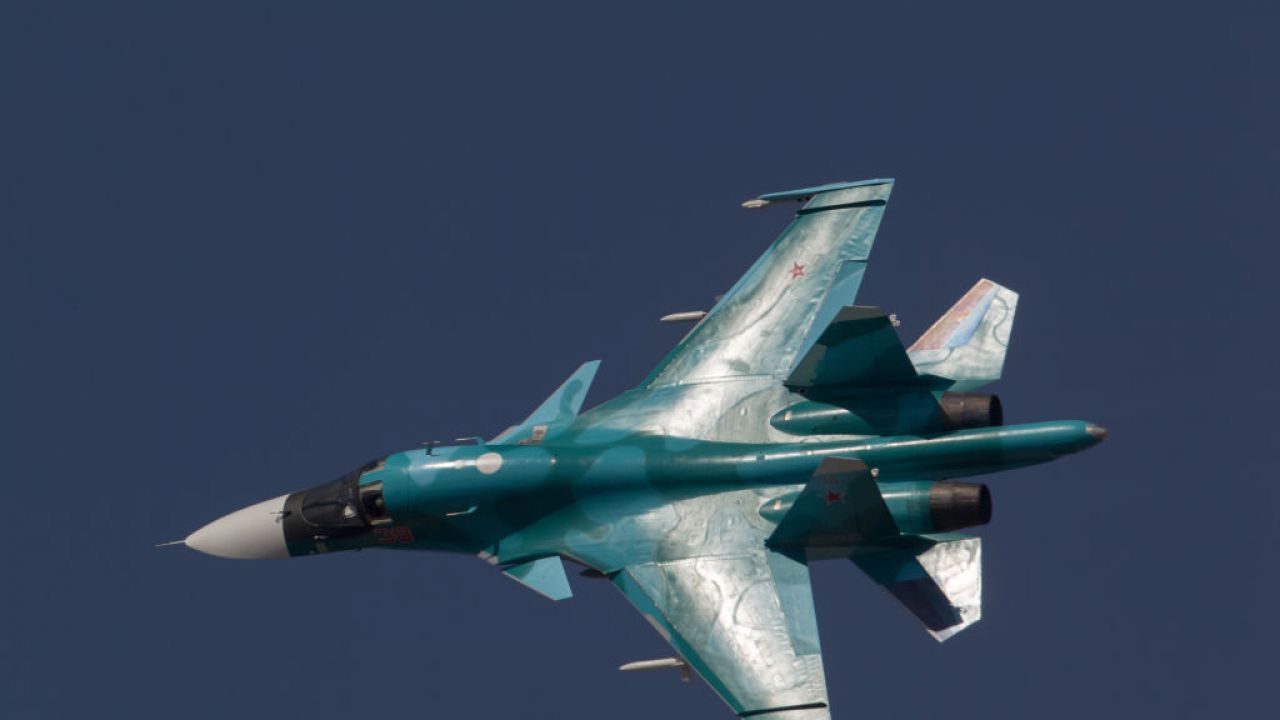 Suchoj Su-34 wart jest ok. 50 mln dolarów. (Fot. Aviation-images.com/Universal Images Group; Getty Images)