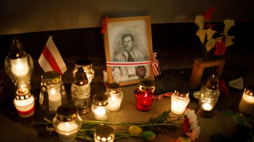 Дзень усіх святых на могілках Росы у Вільні 