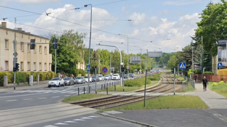 10 lipca, ruch jednokierunkowy na ul. Pułaskiego, Poznań (fot. poznan.pl)