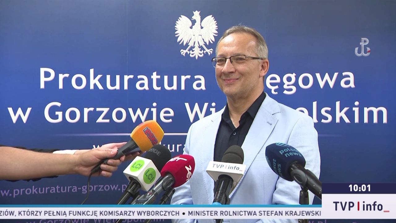 Prokuratura Okręgowa w Gorzowie Wielkopolskim o zarzutach dla Roberta Bąkiewicza