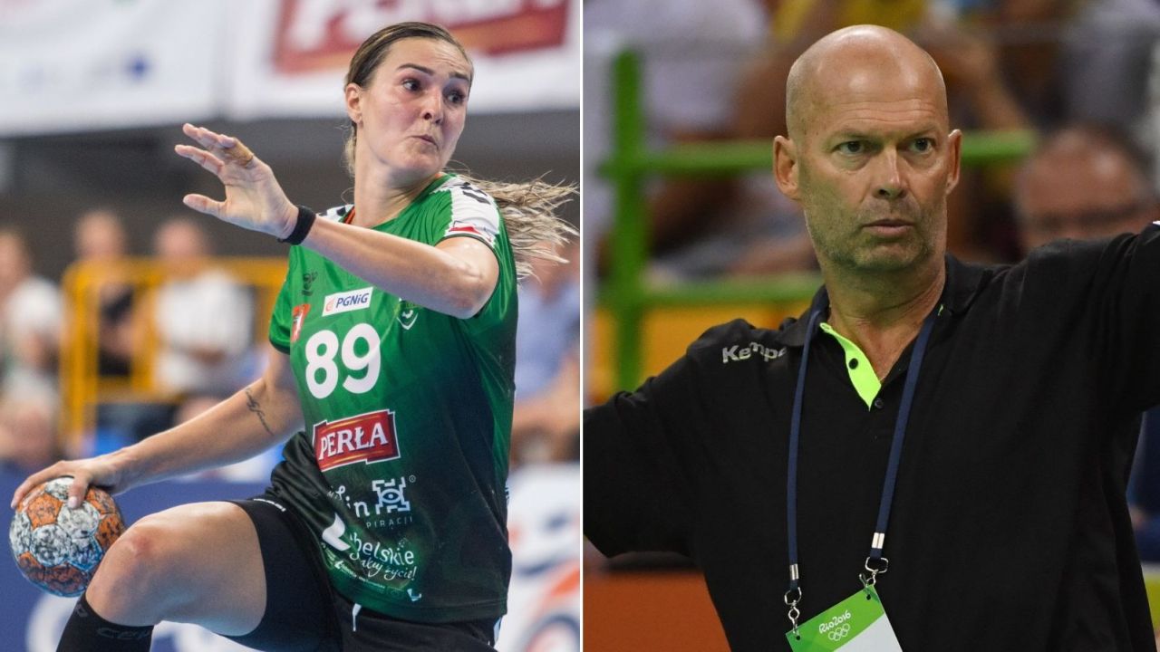 Kinga Byzdra (L) oraz Thomas Ryde (P) (fot. PAP / EPA)