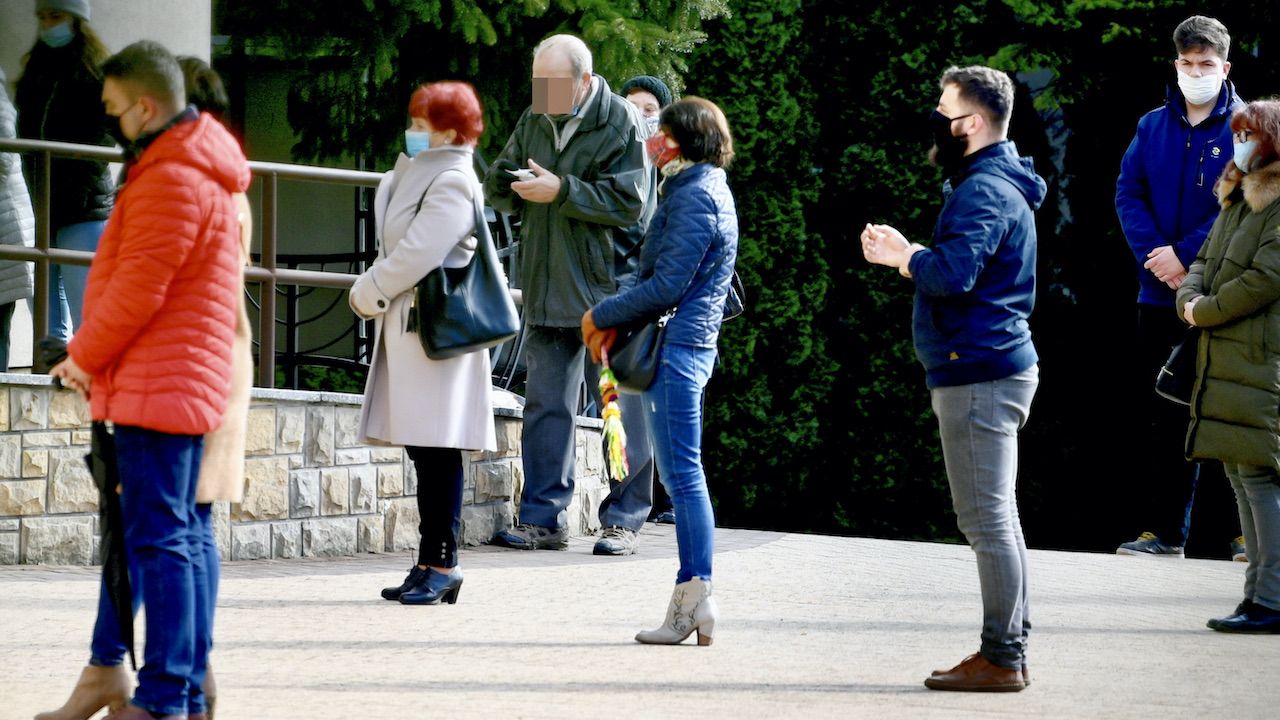 Konferencja prasowa ministra zdrowia Niedzielskiego ...
