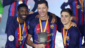 Barcelona ostatnio zdobyła Superpuchar Hiszpanii (fot. Getty Images)